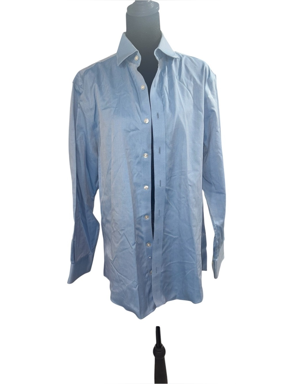 Charles Tyrwhitt Classic Men’s Light Blue Button-Up Dress Shirt Size 15.5
